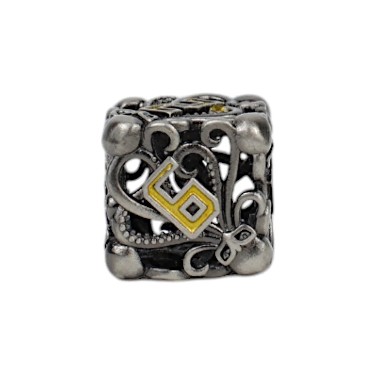 Tentacular Dice Set Chrome/Gold - Image 6