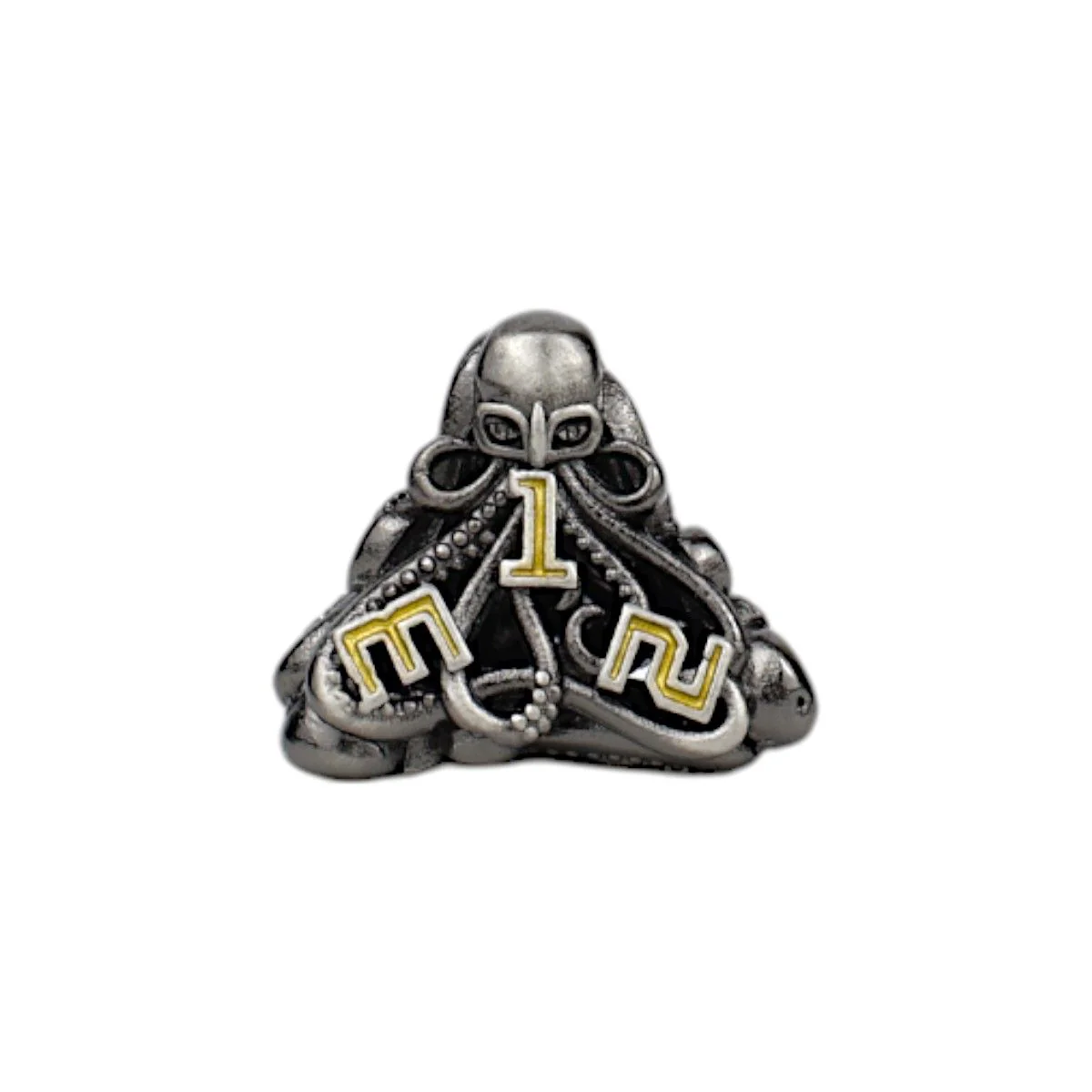 Tentacular Dice Set Chrome/Gold - Image 8