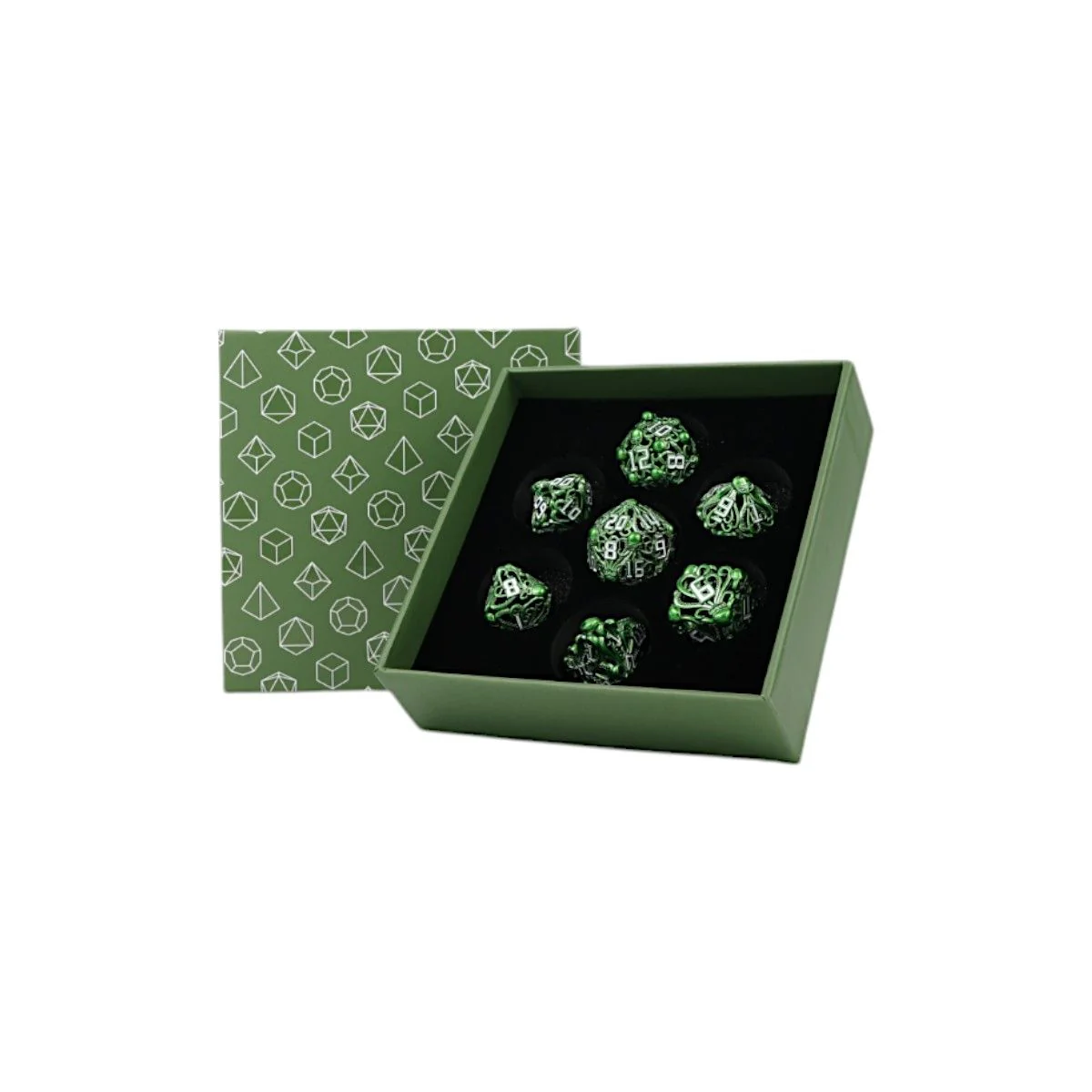 Tentacular Dice Set Sea Green