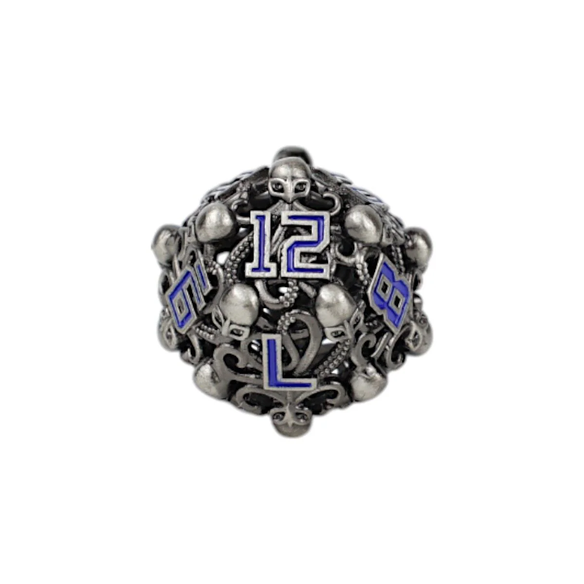 Tentacular Dice Set Steel/Blue - Image 3