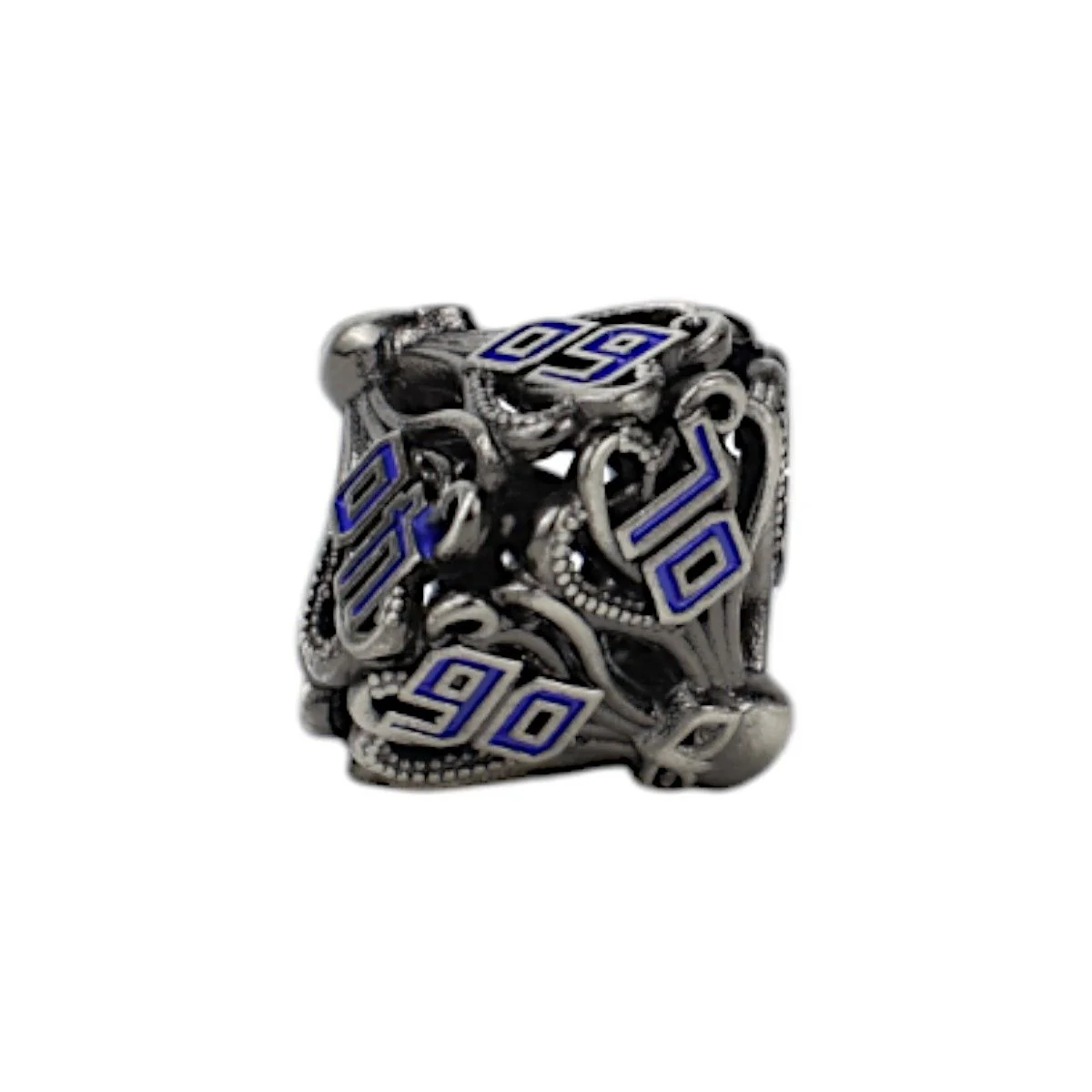 Tentacular Dice Set Steel/Blue - Image 4