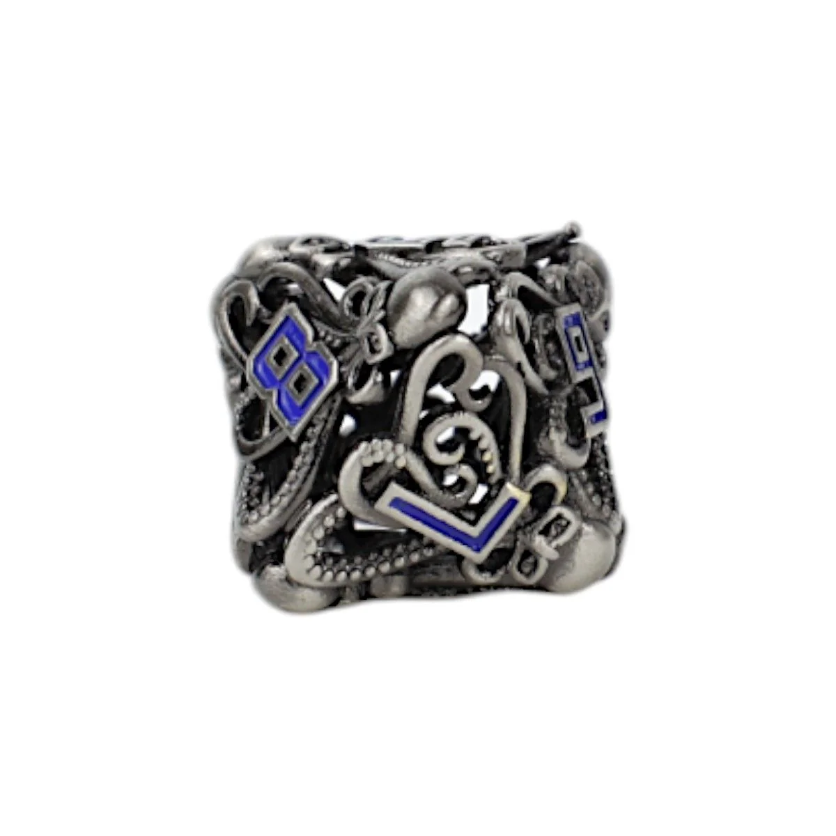 Tentacular Dice Set Steel/Blue - Image 6