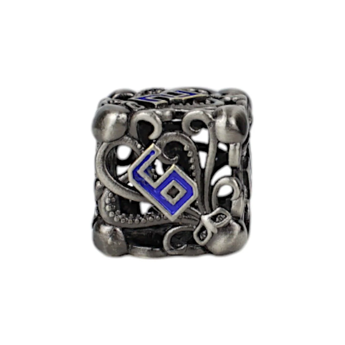 Tentacular Dice Set Steel/Blue - Image 7