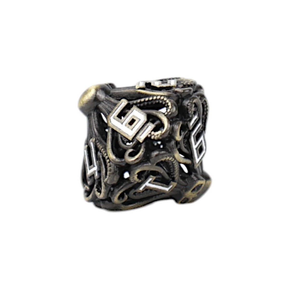 Tentacular Dice Set Tarnished Gold - Image 5