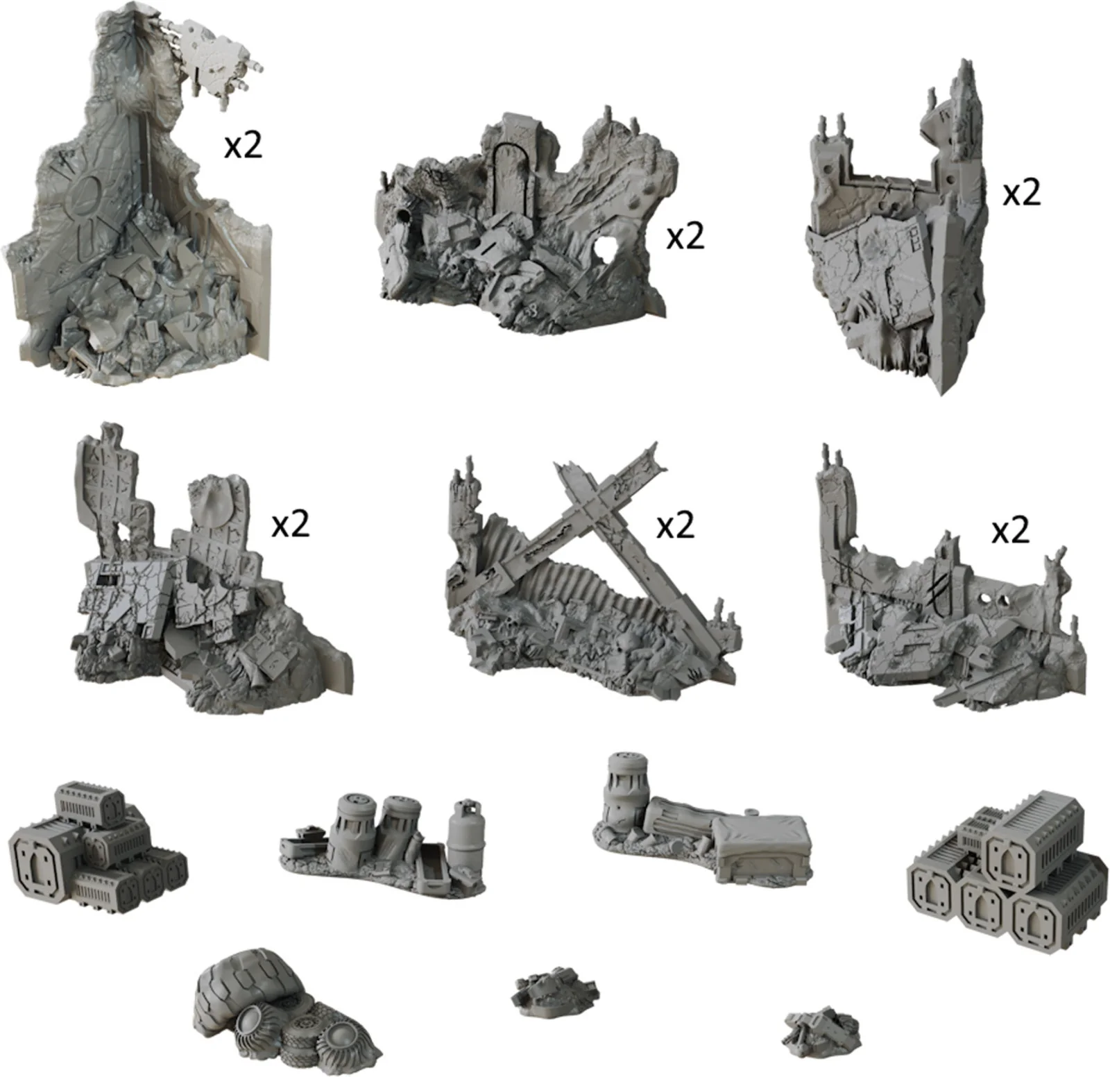 TerrainCrate Deadzone Ruins (MGTC227)