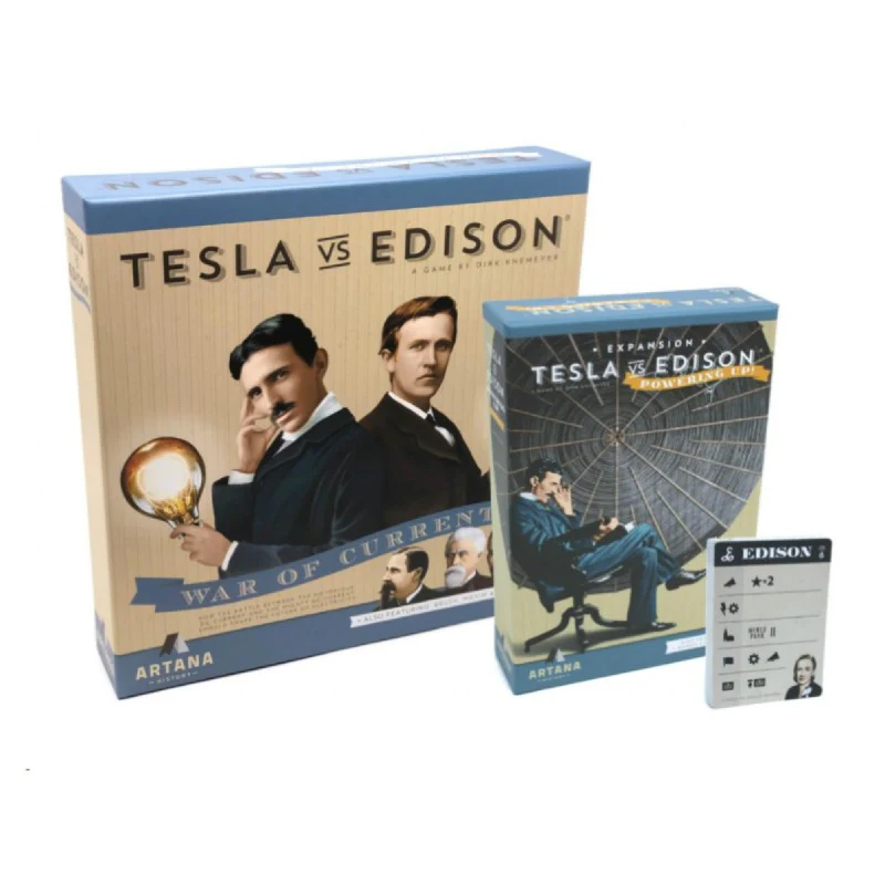 Tesla vs. Edison: Powering Up! – Bonus AI Pack