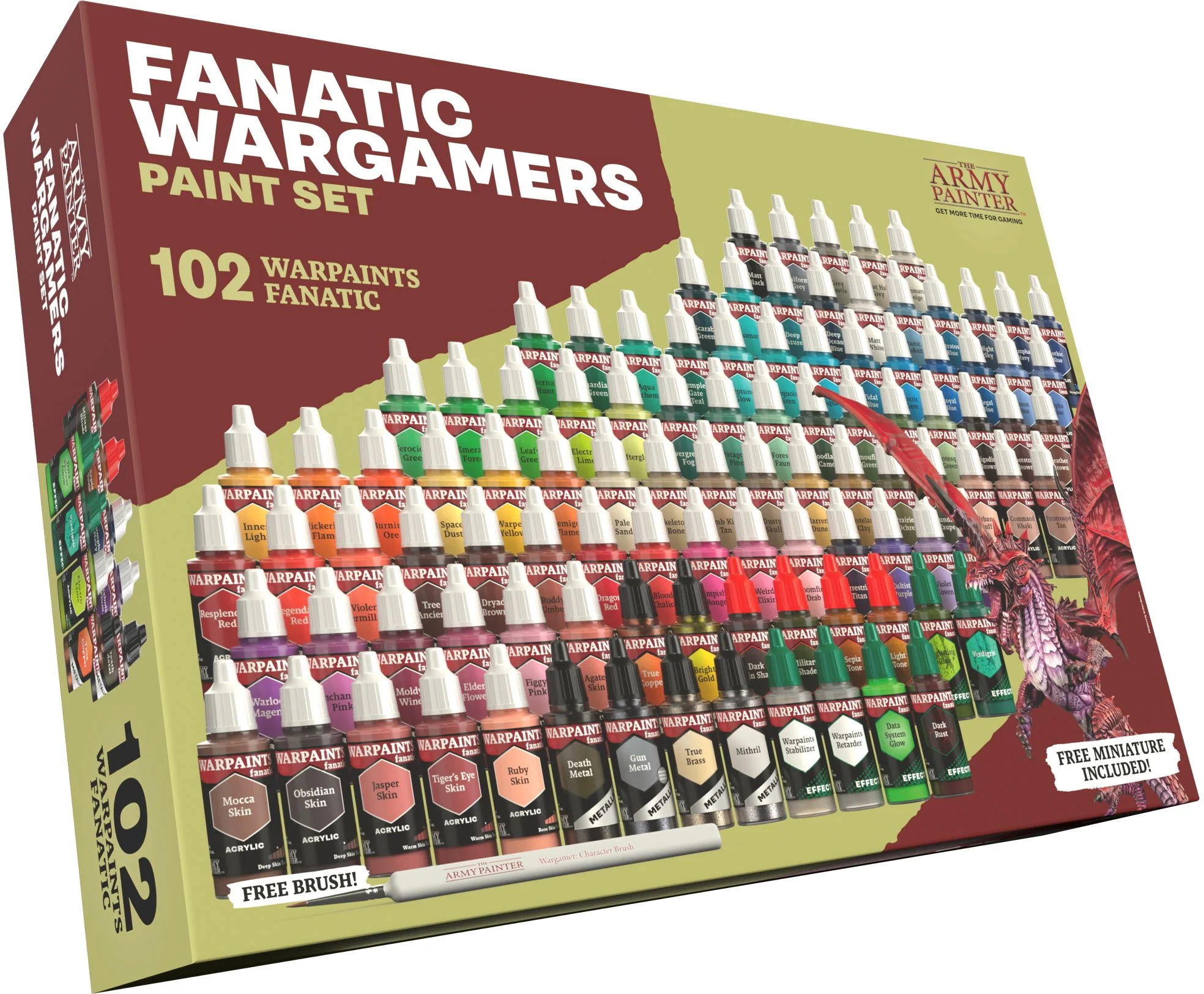 The Army Painter Fanatic Wargamers Paint Set