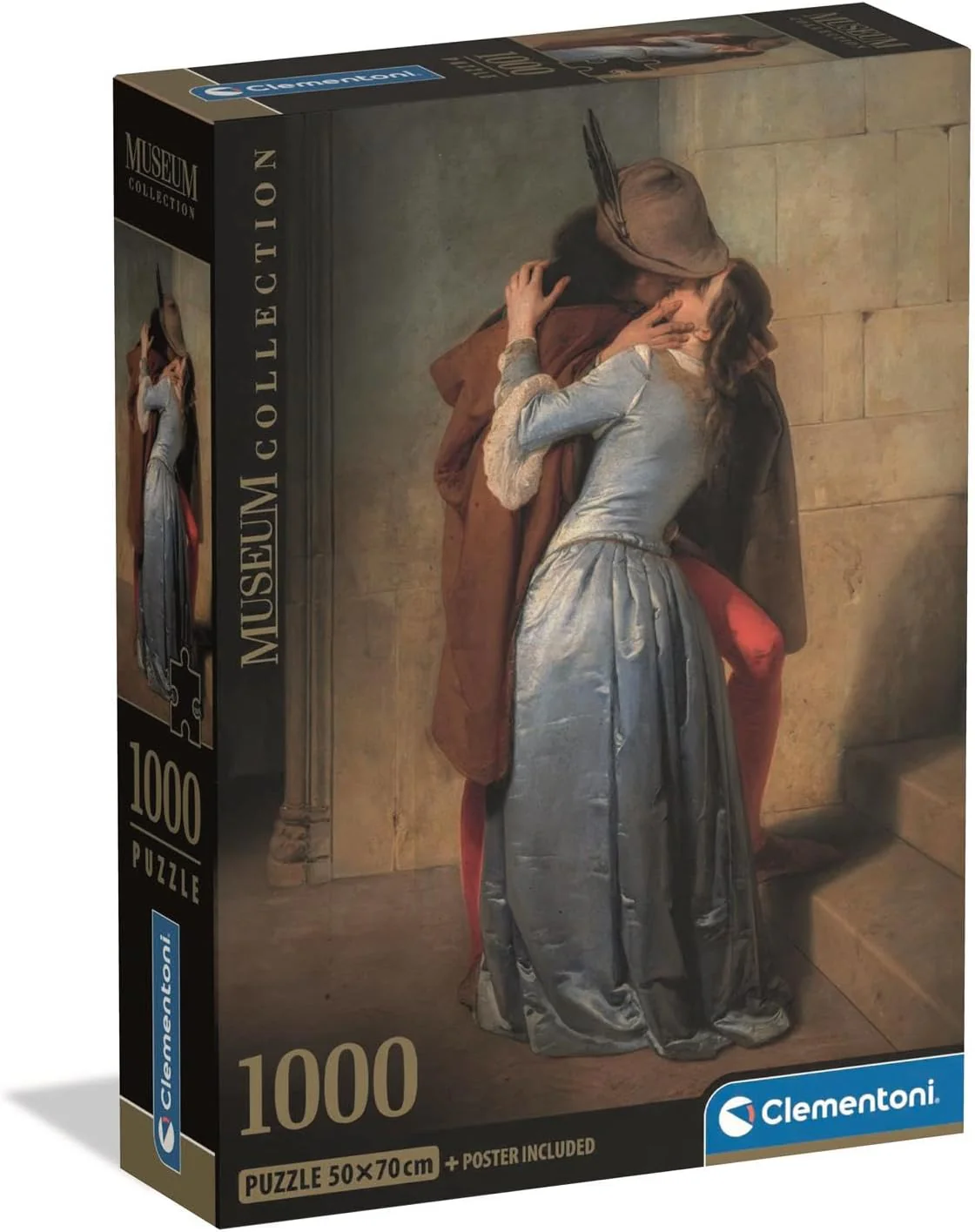 The Kiss HAYEZ 1000 Piece Jigsaw (Museum)