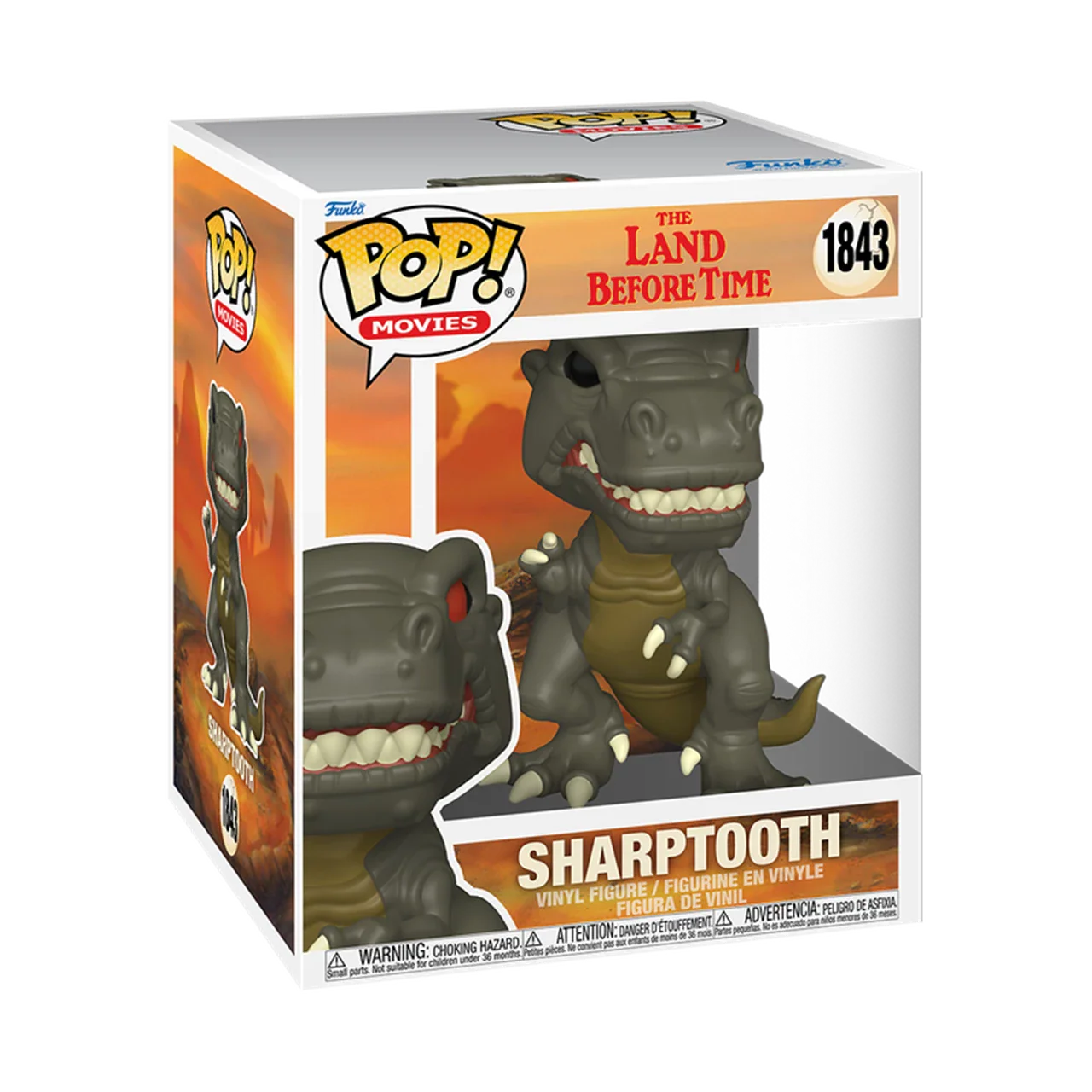The Land Before Time - Sharptooth 6" Pop!