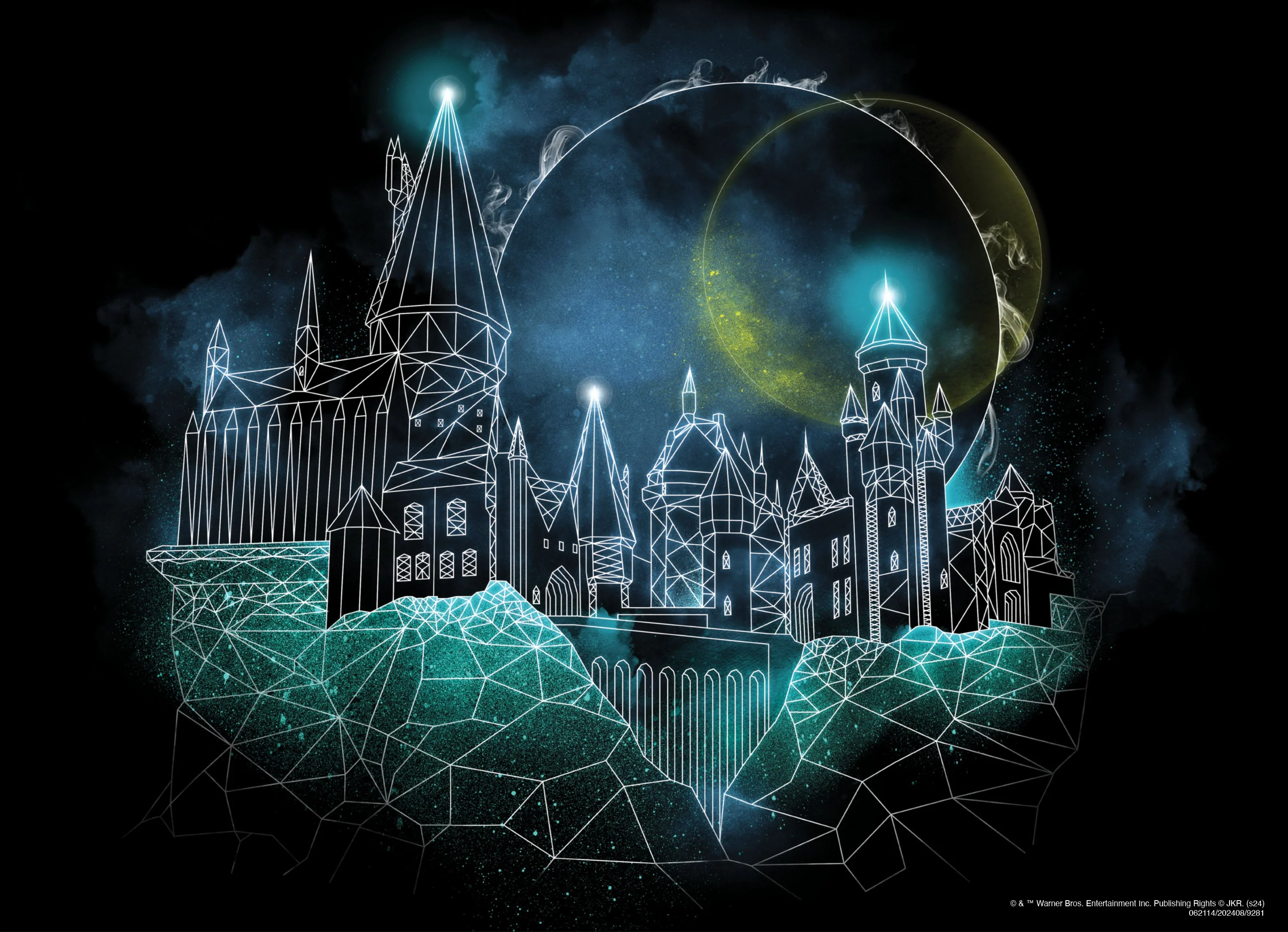 The Op Games Harry Potter: Magic of Hogwarts Glow-in-the-Dark Puzzle - 1000 Piece Jigsaw - Image 5