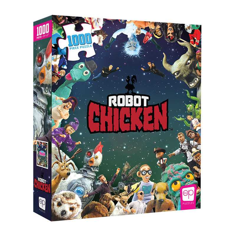The Op Robot Chicken It Was Only a Dream Puzzle - 1000 Piece Jigsaw