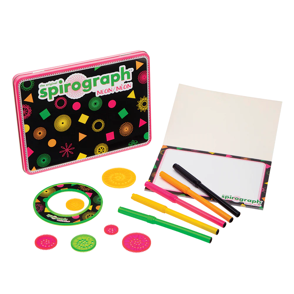 The Original Spirograph Neon Tin - Image 2