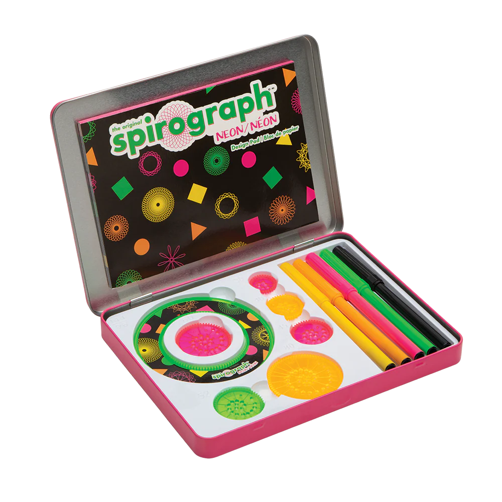 The Original Spirograph Neon Tin - Image 3