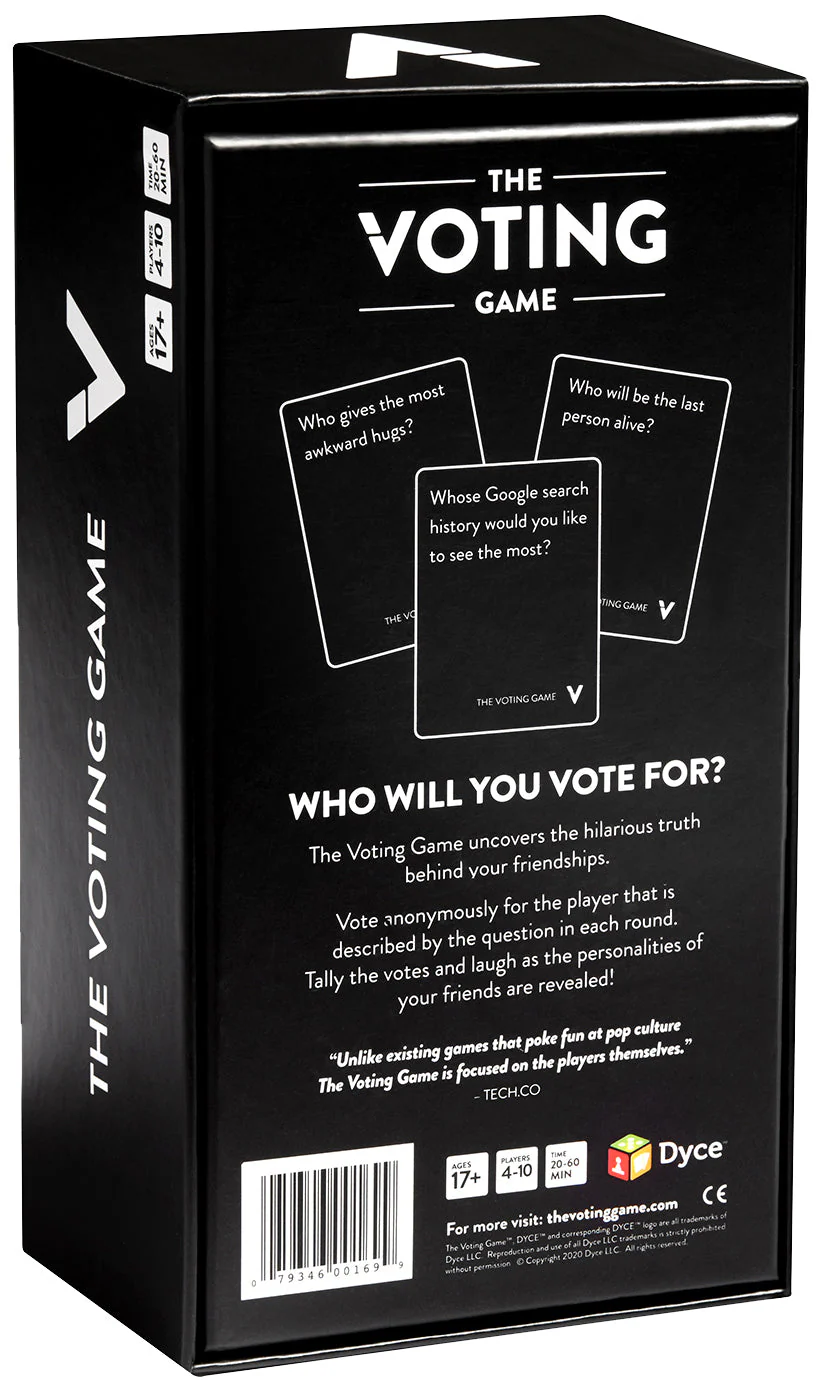 The Voting Game: Card Game - Tuck Box - Image 3