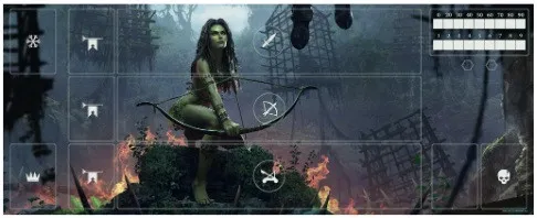The Witcher - Gwent Scoia'tael Playmat