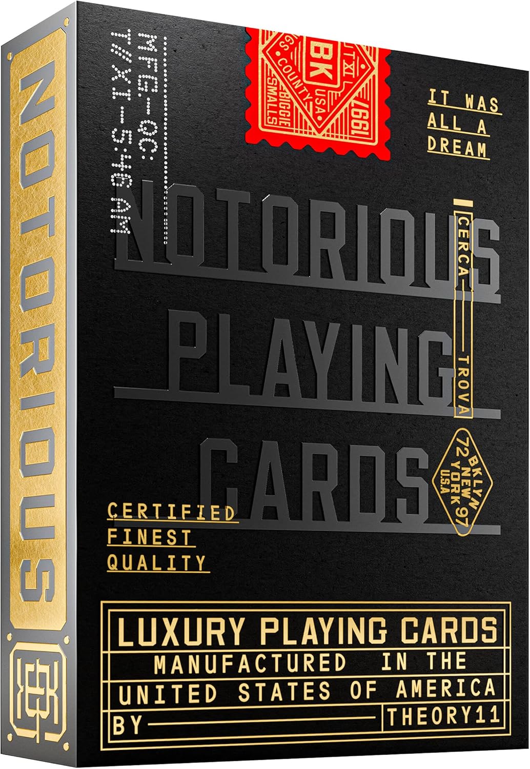 Theory 11 - Notorious B.I.G. Playing Cards