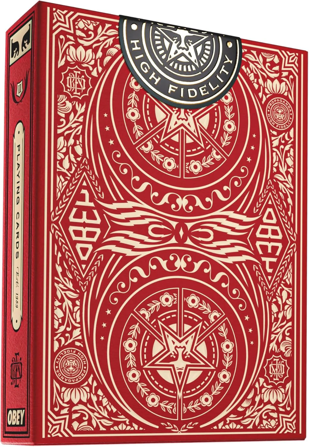 Theory 11 - Obey Red Edition Playing Cards - Image 2