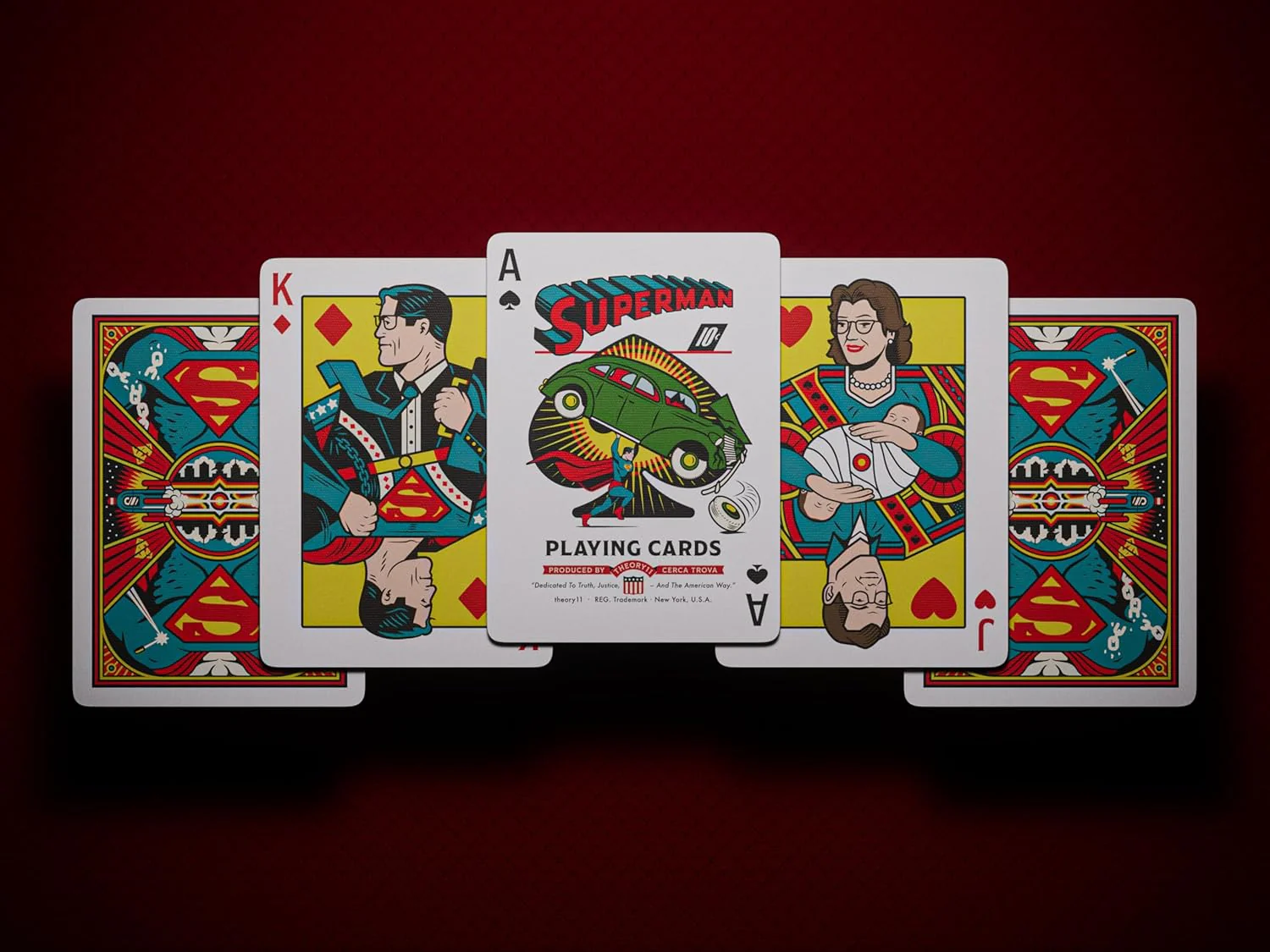 Theory 11 - Superman Playing Cards - Image 5