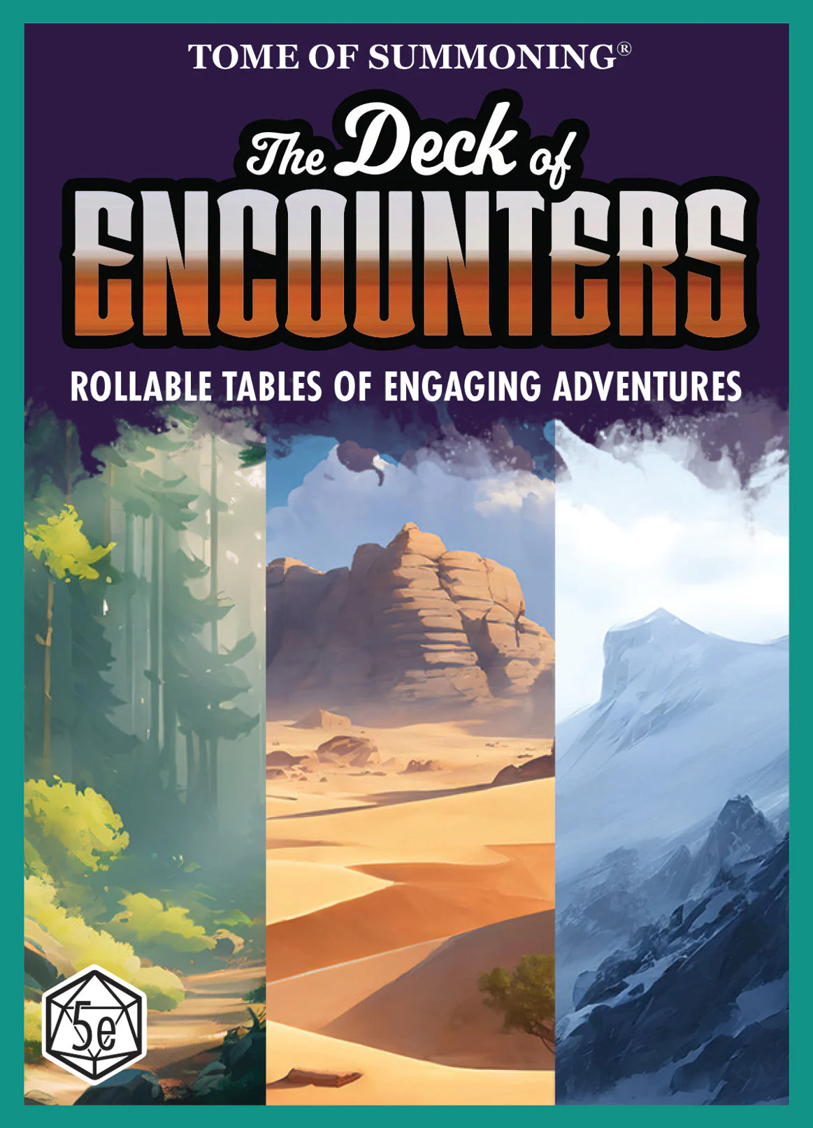 Tome of Summoning The Deck of Encounters RPG Reference Cards