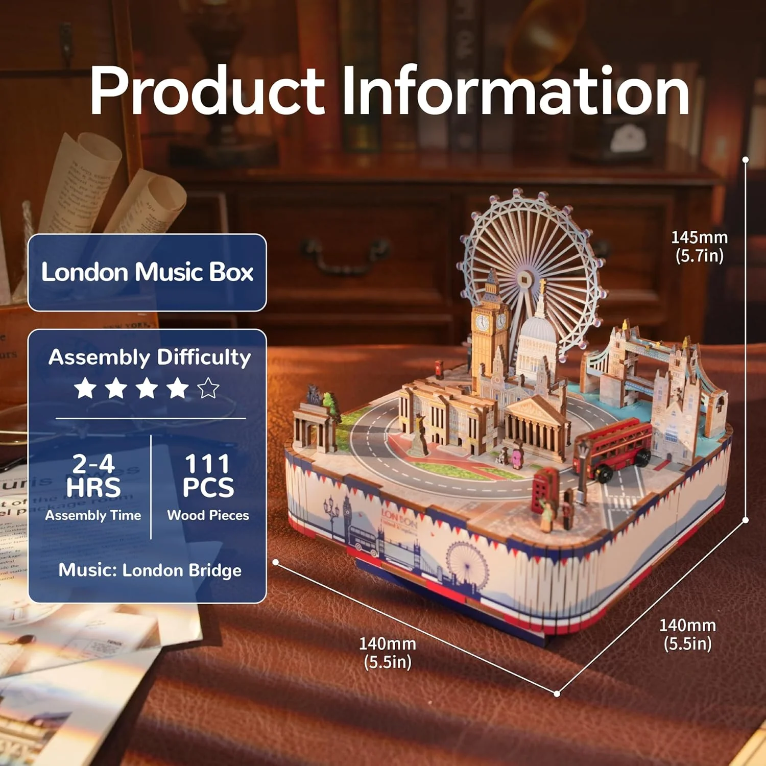 Tonecheer - London Music Box - Image 3