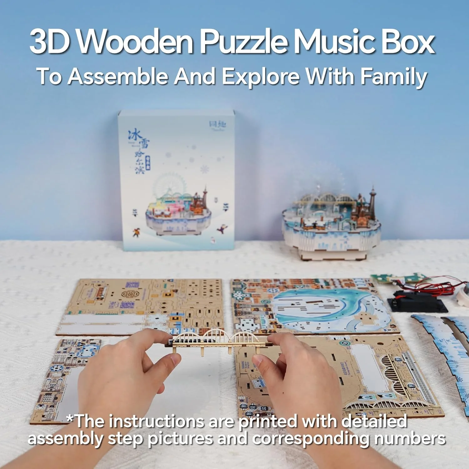 Tonecheer - Snow World Music Box - Image 6
