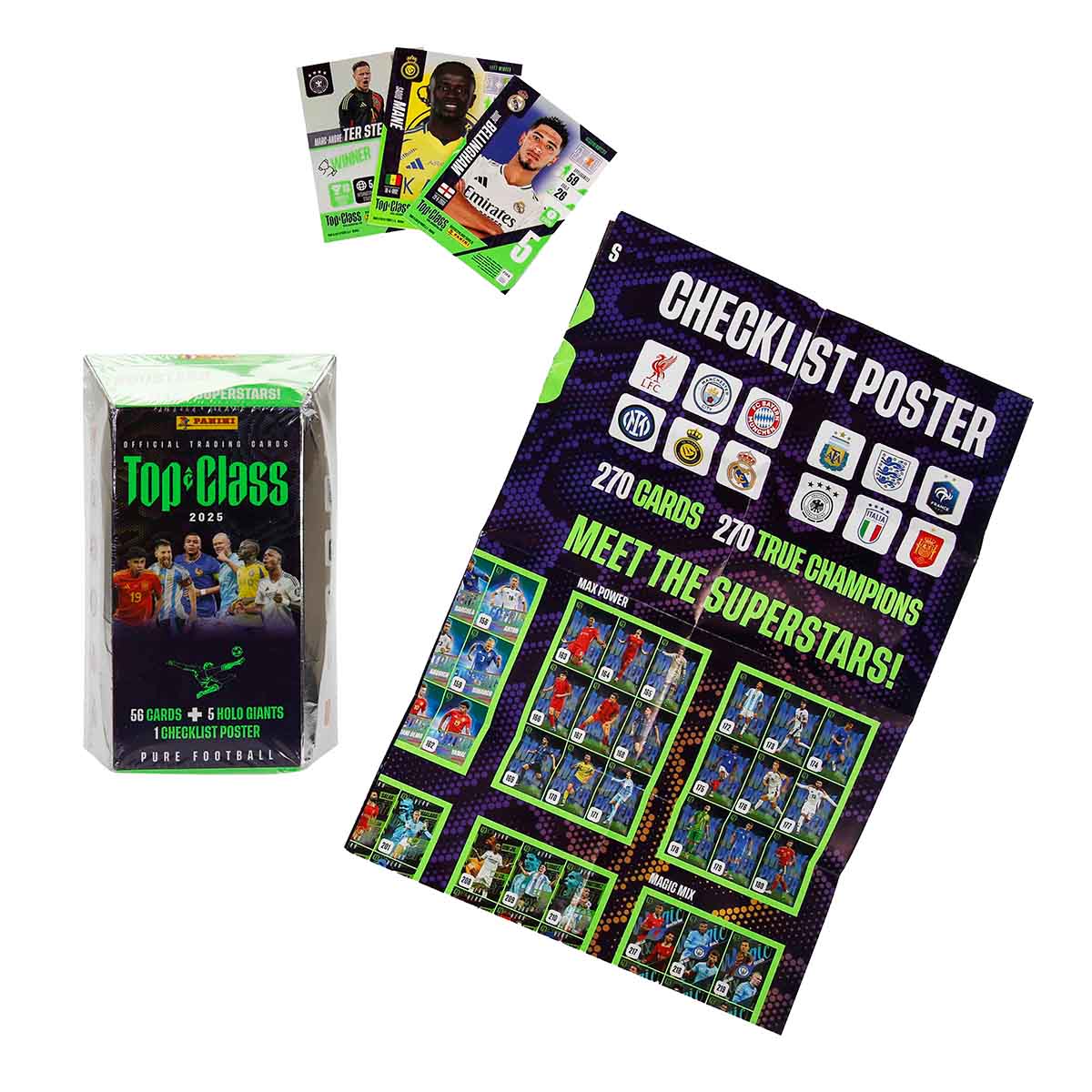Top Class Soccer 2025 Trading Cards - Blaster Pack - Image 2