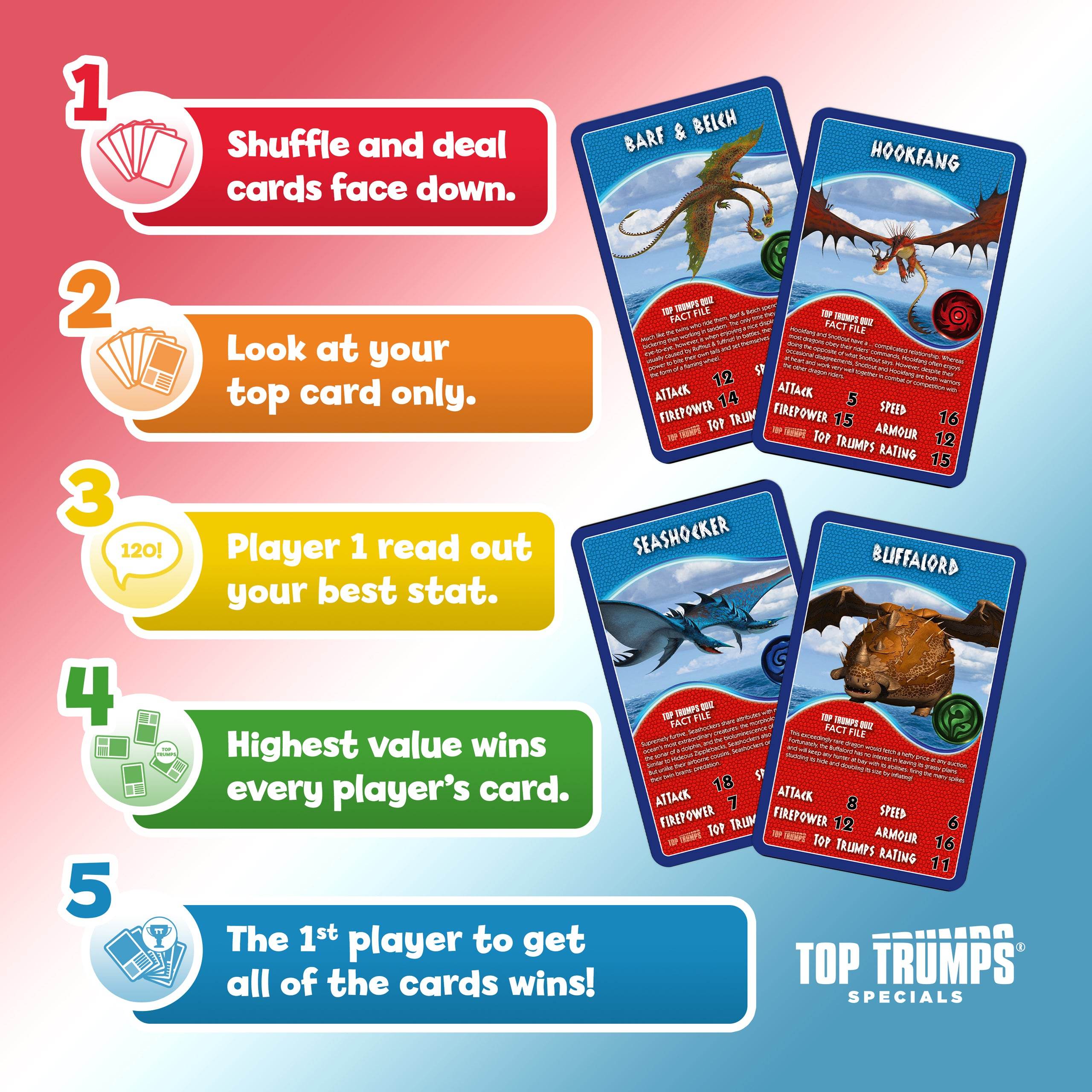 Top Trumps: How to Train Your Dragon Card Game - Image 3