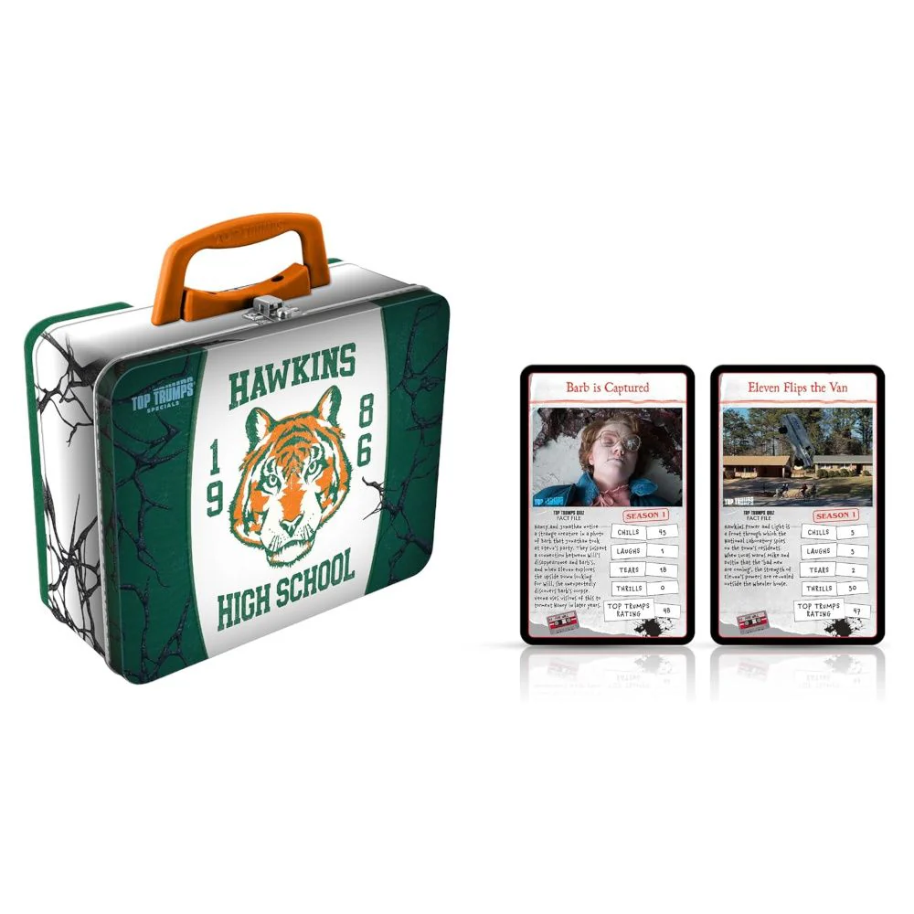 Top Trumps Stranger Things Collector Tin Card Game - Image 5