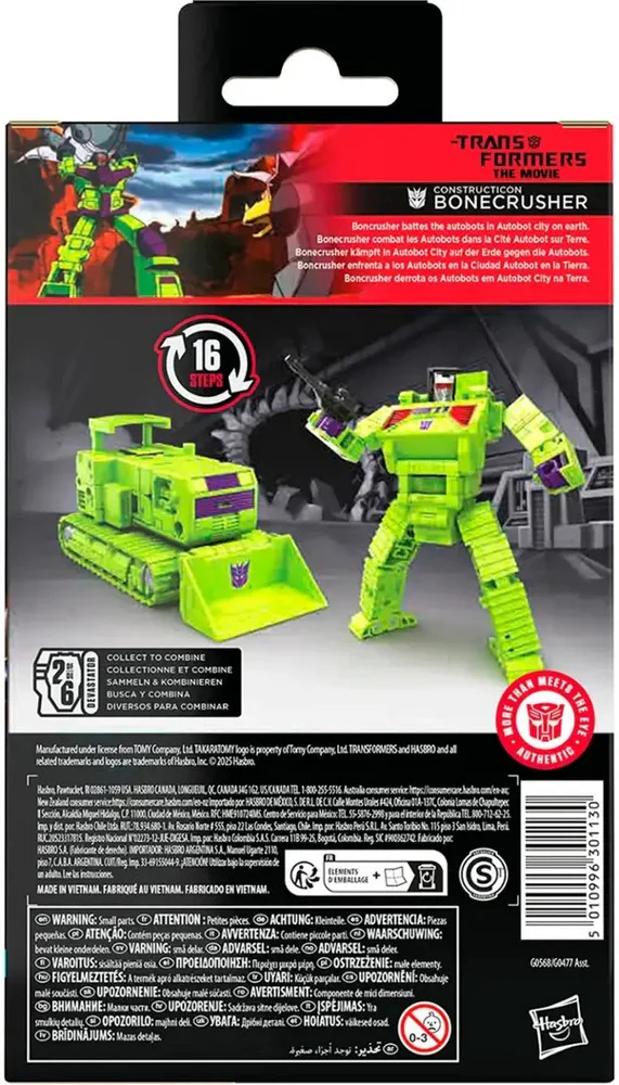 Transformers Studio Series Deluxe Class: Bonecrusher - Image 5