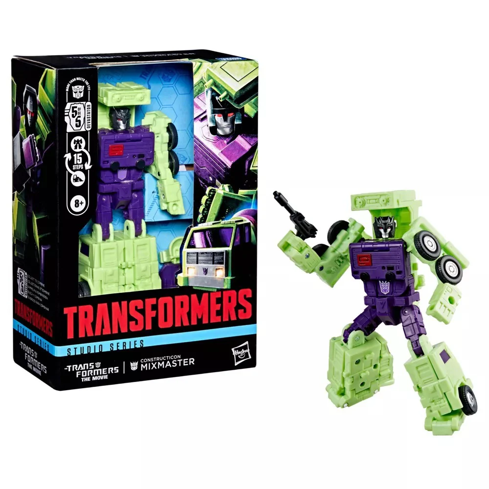 Transformers Studio Series Voyager Class - The Transformers: The Movie - Constructicon Mixmaster - Image 3