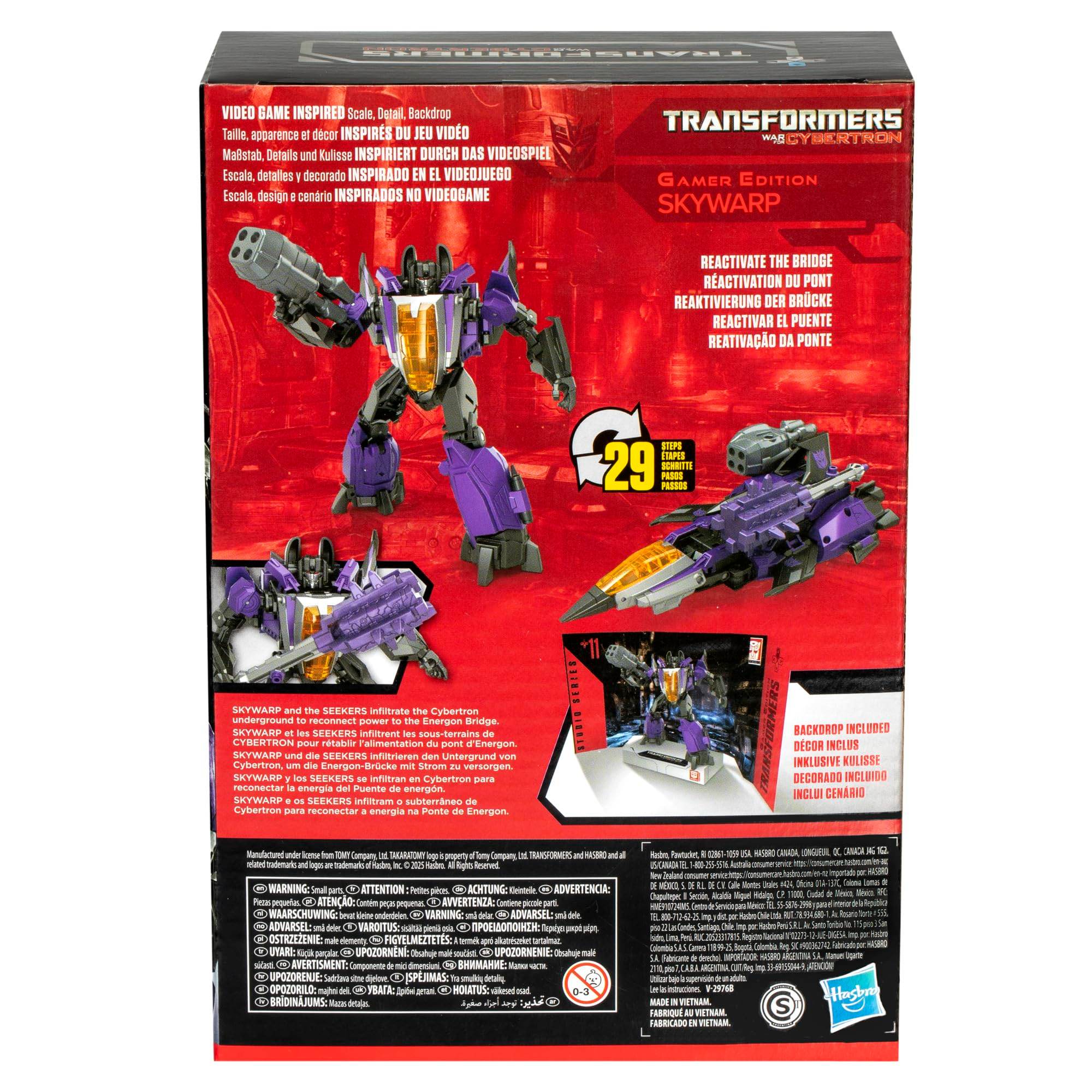 Transformers Studio Series: Voyager Class - Transformers War for Cybertron 11 Skywarp - Image 2