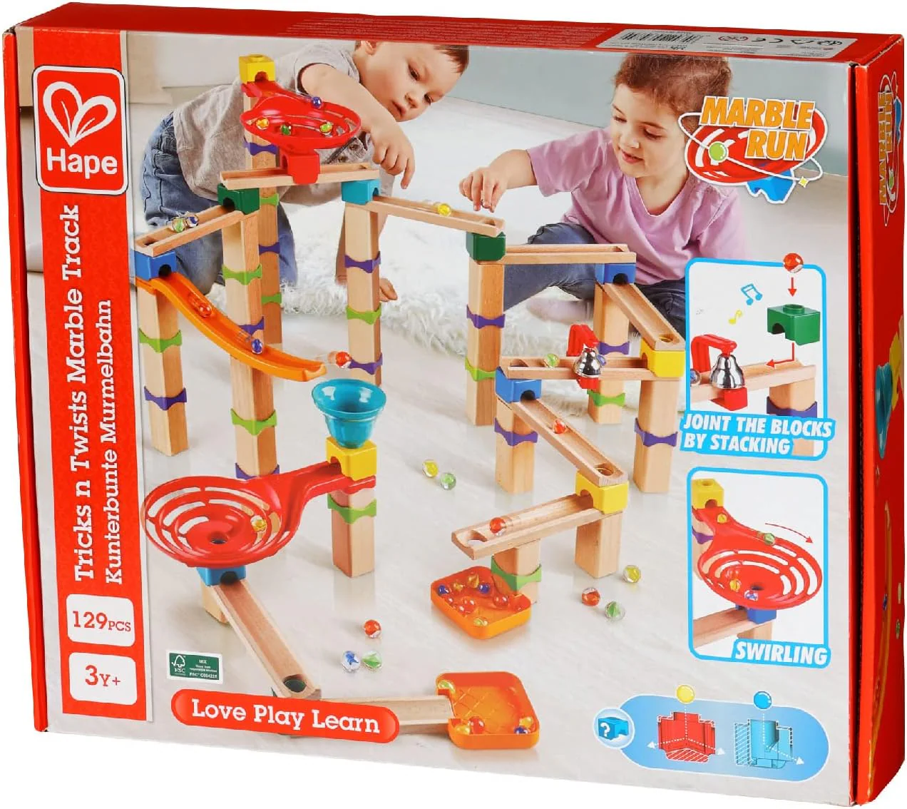 Tricks & Twists Marble Track