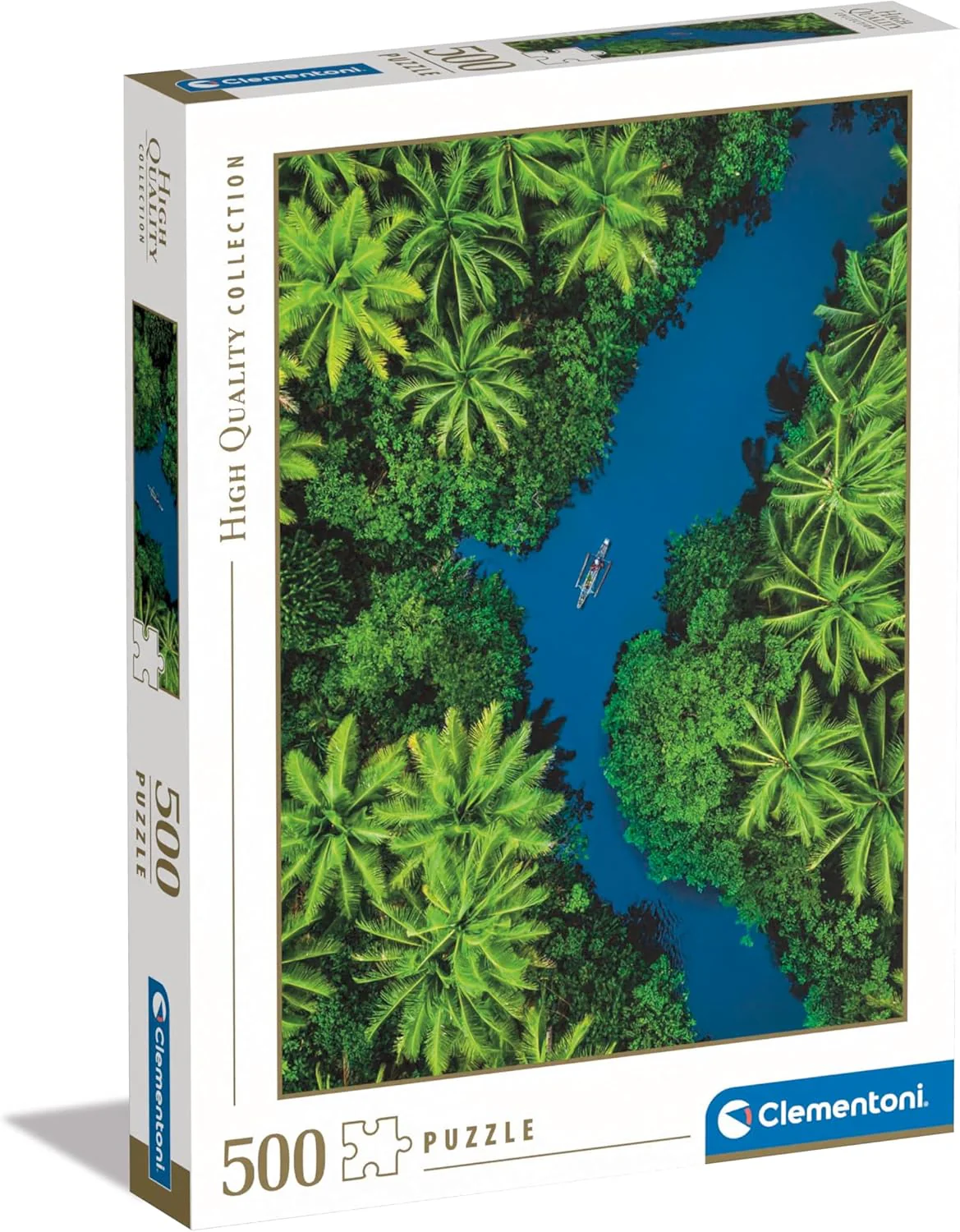 Tropical Aerial View 500 Piece Jigsaw (Compact)