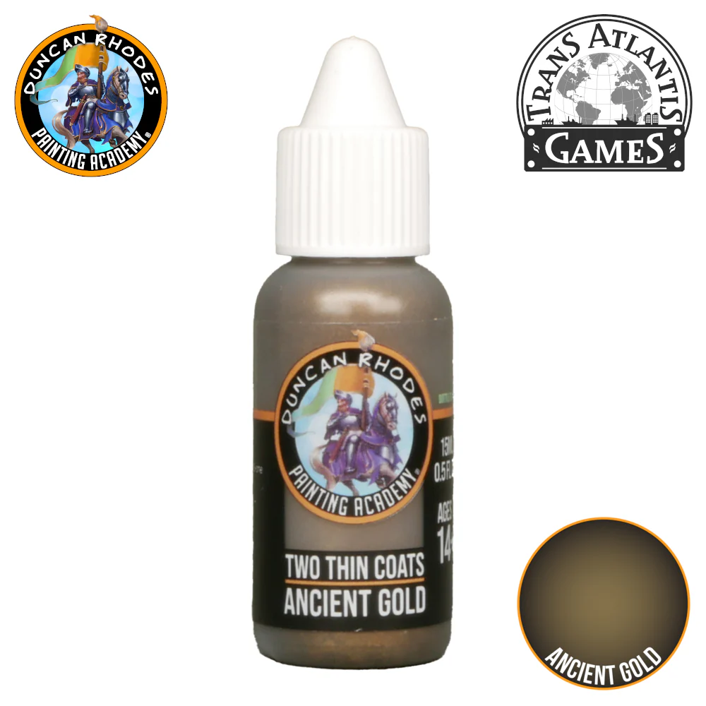 Two Thin Coats Acrylic Paint 15ml - Ancient Gold