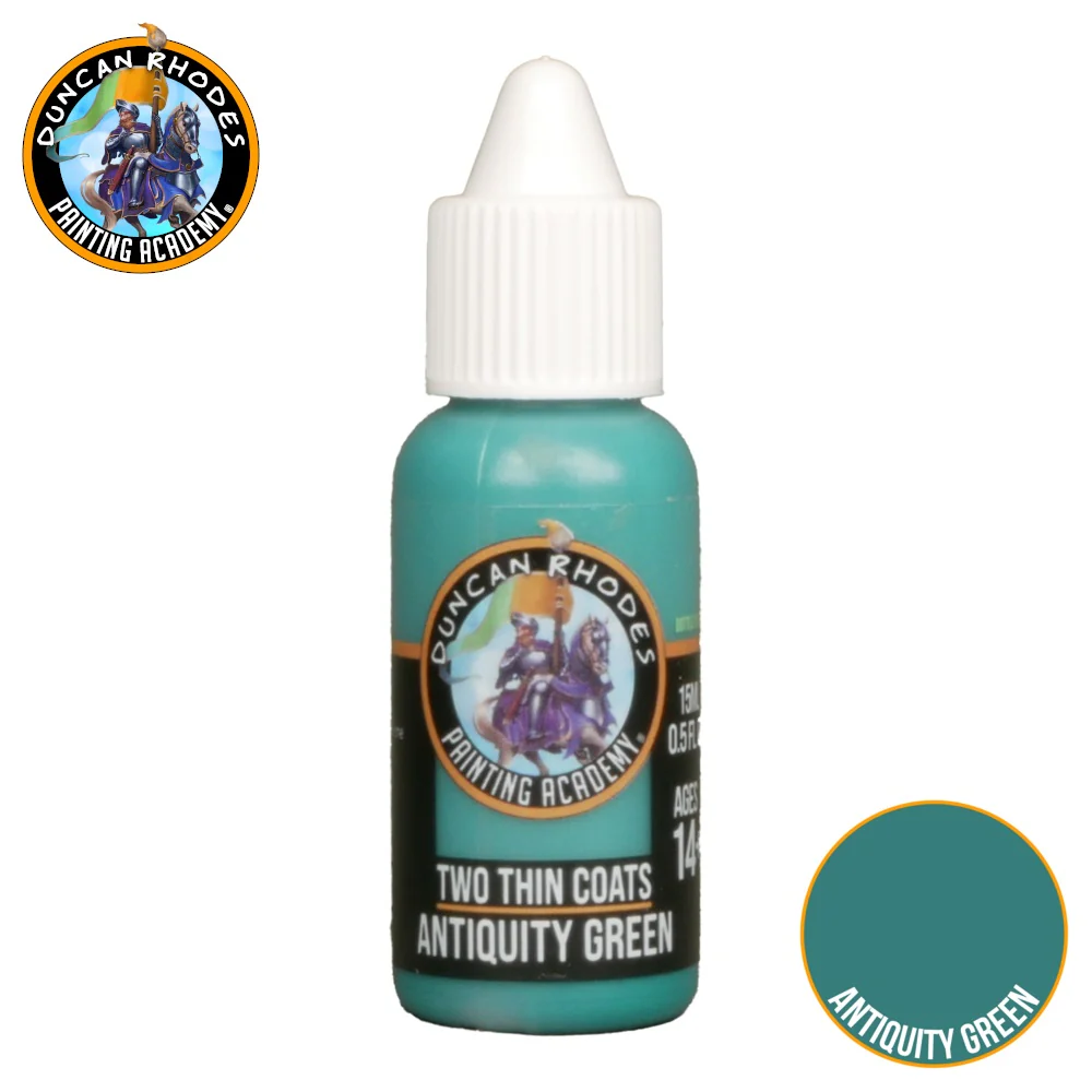 Two Thin Coats Acrylic Paint 15ml - Antiquity Green - Image 2