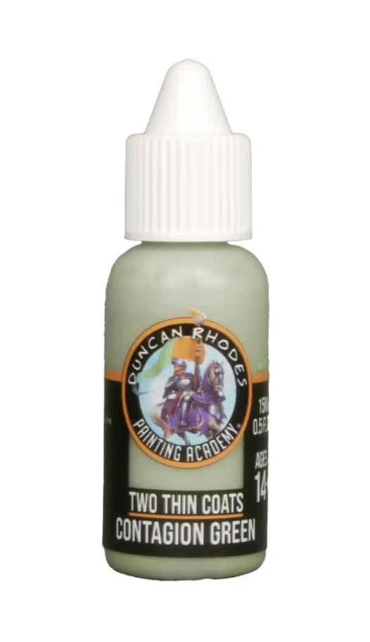 Two Thin Coats Acrylic Paint 15ml - Contagion Green
