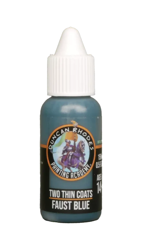 Two Thin Coats Acrylic Paint 15ml - Faust Blue - Image 2