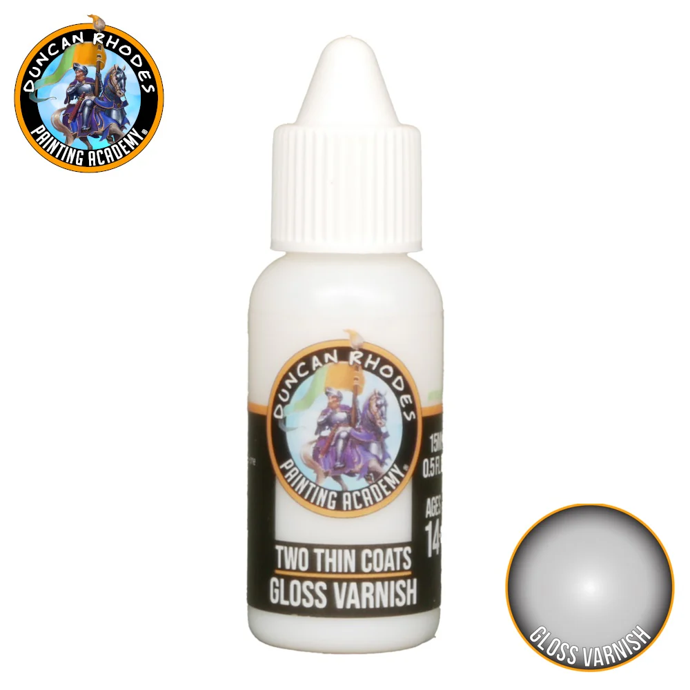 Two Thin Coats Acrylic Paint 15ml- Gloss Varnish - Image 2