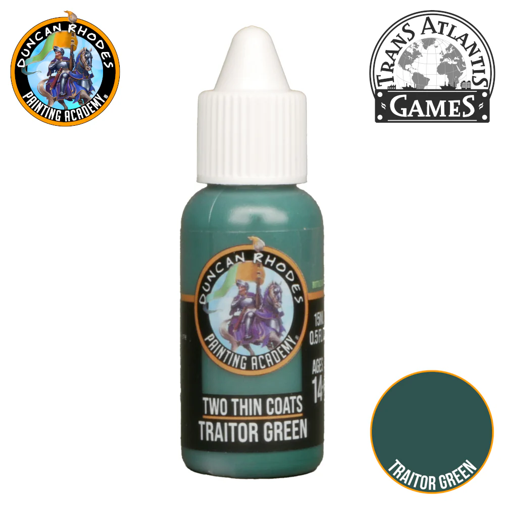 Two Thin Coats Acrylic Paint 15ml - Traitor Green - Image 2