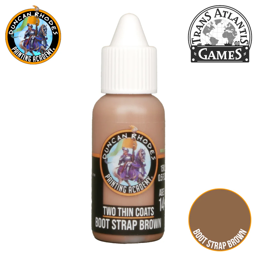 Two Thin Coats Boot Strap Acrylic Paint 15ml - Brown - Image 2