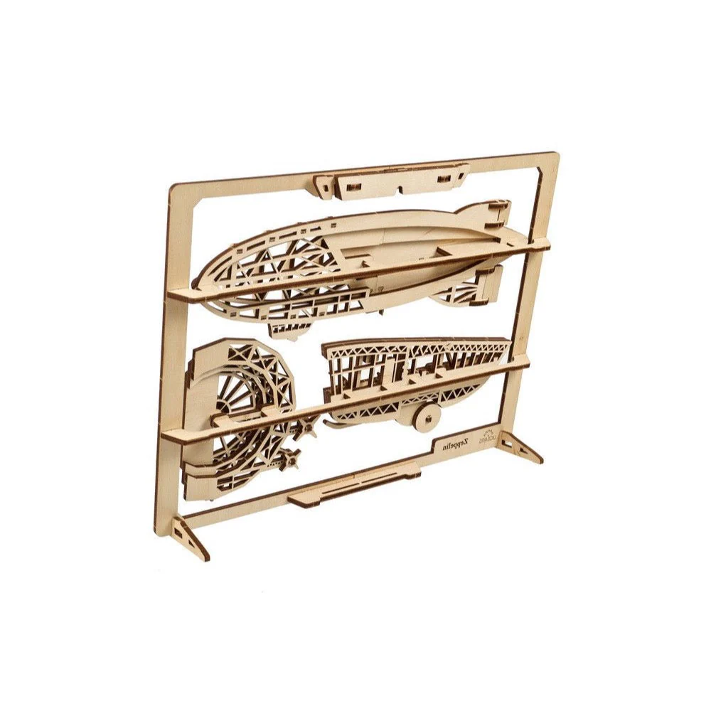Ugears Zeppelin 2.5D Puzzle - Image 3