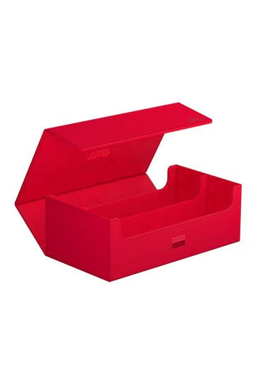Ultimate Guard - Arkhive Flip Case 800+ Standard Size XenoSkin Monocolour - Red