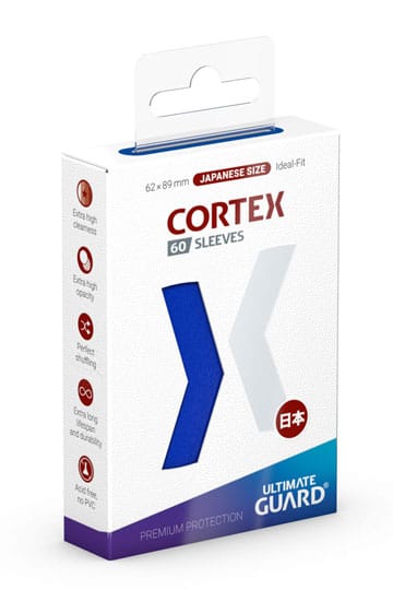 Ultimate Guard Cortex Sleeves Japanese Size (60) - Blue