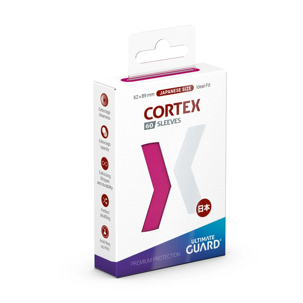 Ultimate Guard Cortex Sleeves Japanese Size (60) - Pink