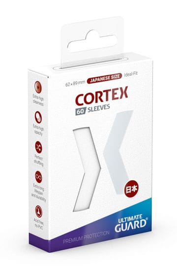 Ultimate Guard Cortex Sleeves Japanese Size (60) - White