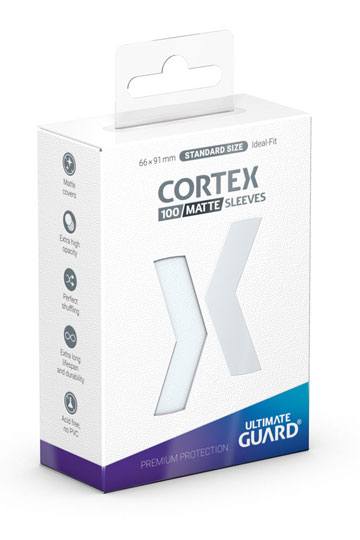 Ultimate Guard Cortex Sleeves Standard Size Matte (100) - White