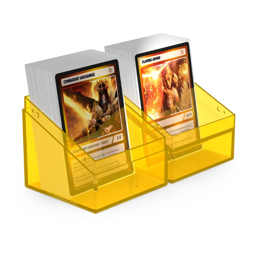 Ultimate Guard - Deck Box – Boulder 100+ – Clear - Amber - Image 3