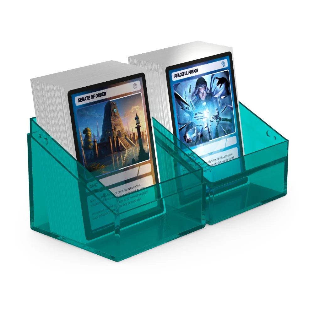 Ultimate Guard - Deck Box – Boulder 100+ – Clear - Malachite - Image 3