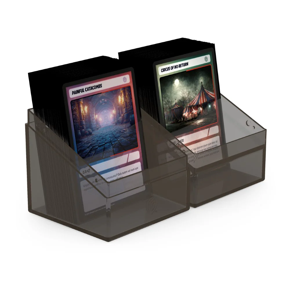 Ultimate Guard - Deck Box – Boulder 100+ – Clear - Onyx - Image 3