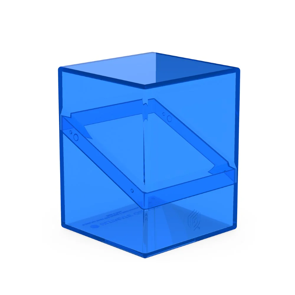 Ultimate Guard - Deck Box – Boulder 100+ – Clear - Sapphire